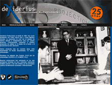 Tablet Screenshot of dexiderius.com
